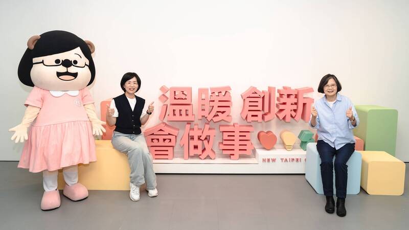 蘇巧慧競選辦公室，之前請到「重量級嘉賓」前總統蔡英文開箱，未來也將成為競總。（蘇巧慧競辦提供）