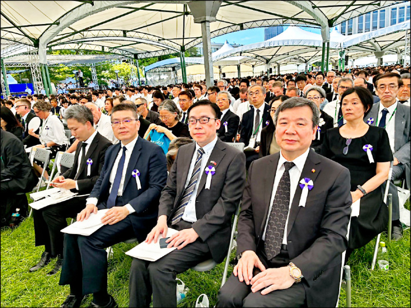 長崎稱原爆紀念未邀台灣 李逸洋:主動爭取 就應受辱嗎