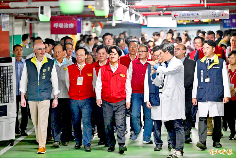 駐台使節參與城鎮韌性演習 總統:國際社會非常關心台海和平穩定