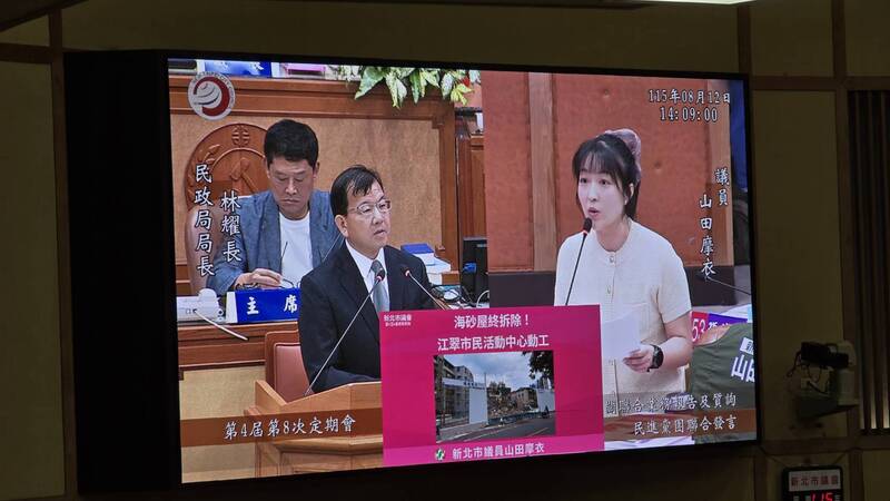 板橋活動中心空間不足 山田摩衣盯緊2案進度籲把握時間動工