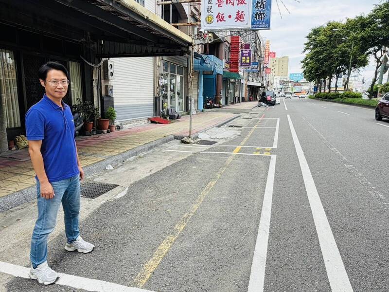 市區停車大不易!頭份自強路增42汽機車格 再拚延伸到黃昏市場