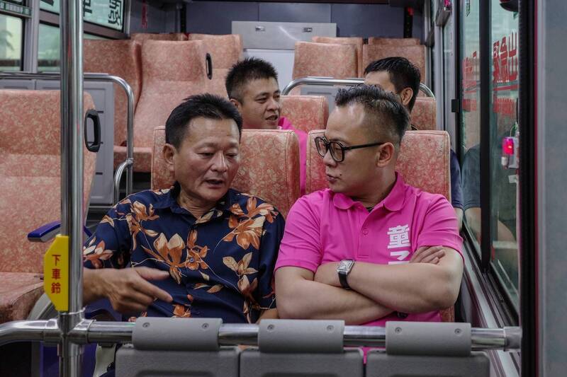 基隆公車缺工 童子瑋:若當選將檢討司機薪資福利