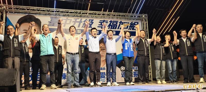 藍營山線大團結!江啟臣樂天宮喊「我準備好了」 助攻台中升級開創新