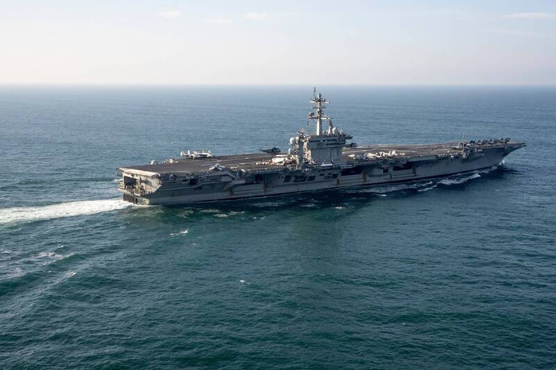 「華盛頓號」航艦轉調中東 專家:美太平洋戰略恐生變