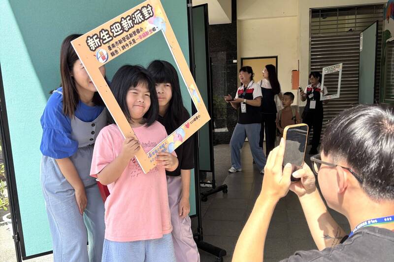 特別的迎新入學禮 台南新營國小為176位小一新生留下入學首日難忘回憶