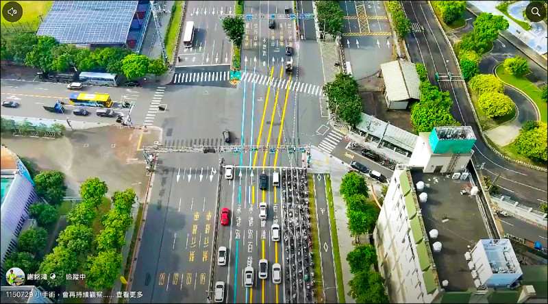 北市承德路增黃色導引線 民眾質疑易混淆誤導