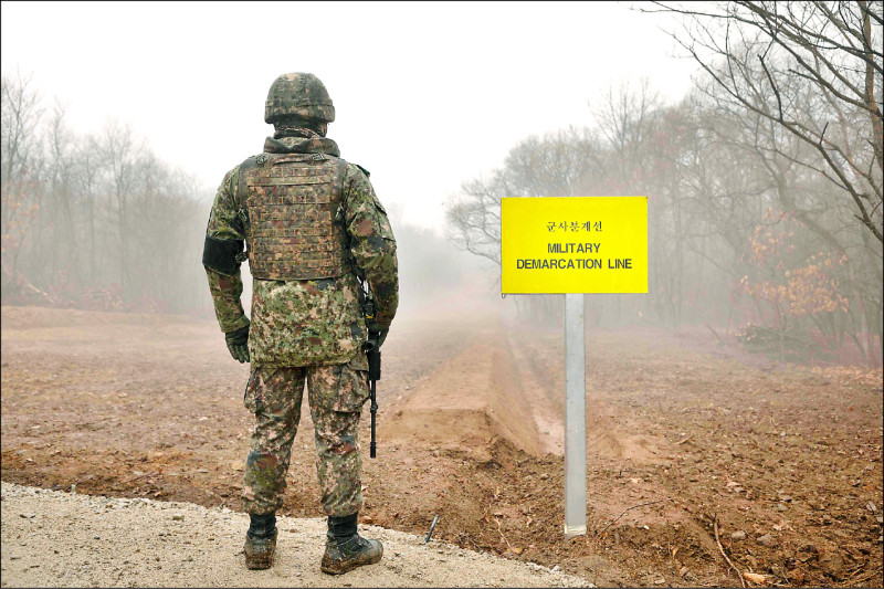 北韓兵越過分界線 南韓今年首度警告射擊