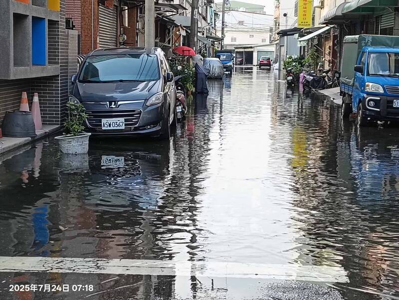 高雄茄萣天文大潮、颱風暴潮溢淹 7080萬治水工程明年初動工
