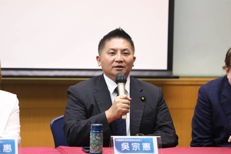 林國漳稱民調領先 吳宗憲競辦酸吹哨壯膽