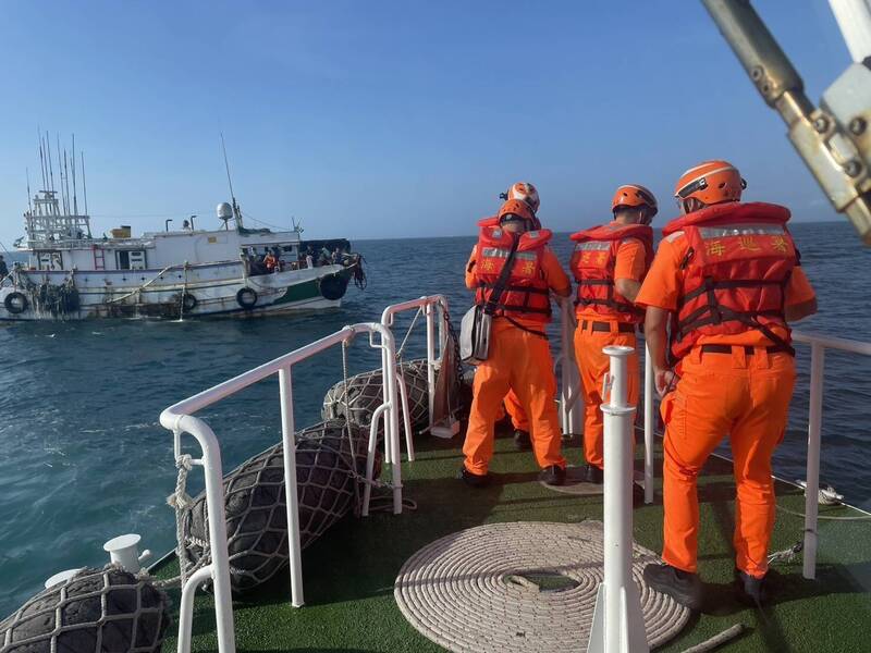 中國伏季休漁解禁海巡連3日威力掃蕩 金馬澎海域驅離8艘越界船