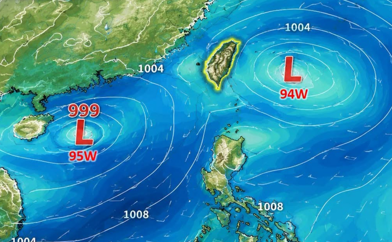 「雙旋共舞」醞釀中!恐升級熱帶低壓 專家曝成颱機率