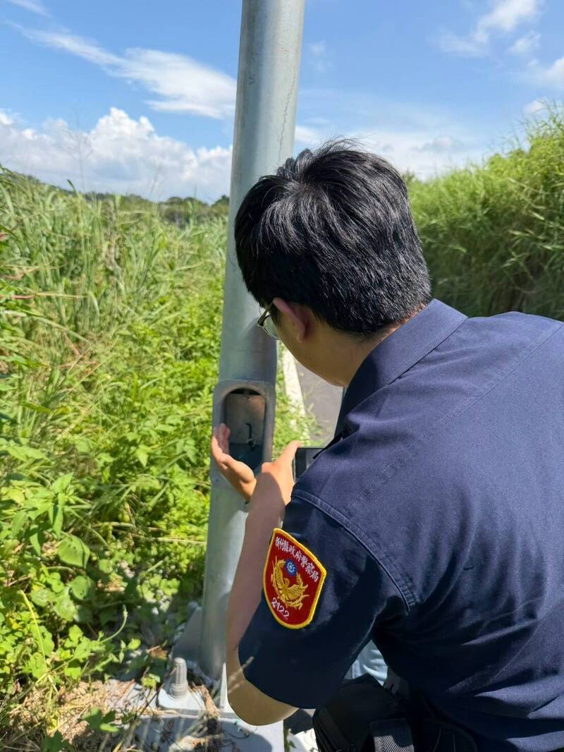 新竹寶山自行車道工程遭竊 46燈桿電纜線被偷損失近百萬