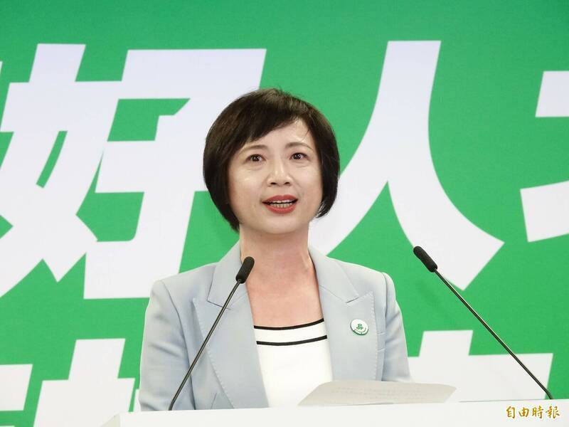 民進黨台中市長參選人何欣純。（資料照）