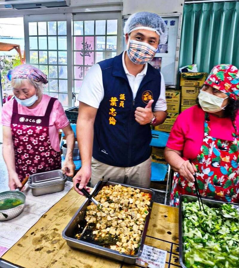葉忠倫拋竹南長照政見 關懷據點延長服務、推志工意外險