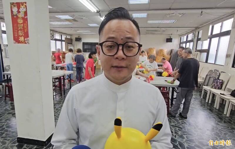 童子瑋批市府近年亂花錢，預算沒有規劃挖東牆補西牆。（記者盧賢秀攝）