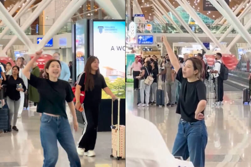 大鬧吉隆坡機場!中國女赤腳逼「3國」投降 驚喊:大家一起死