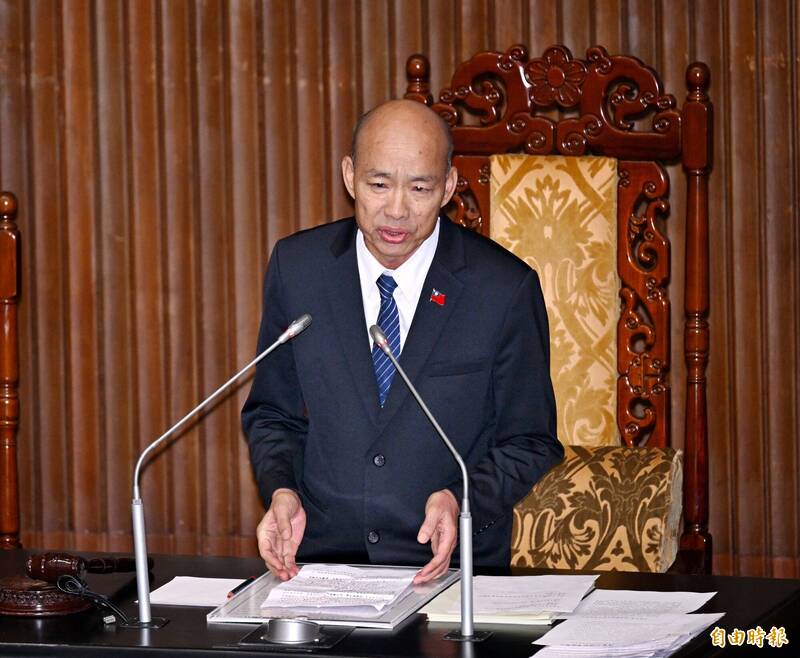 韓國瑜飆傅崐萁爭2028門票?律師轟藍營逼政院編預算違憲