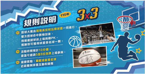 台中捷運藍線3X3籃球賽 9/19登場