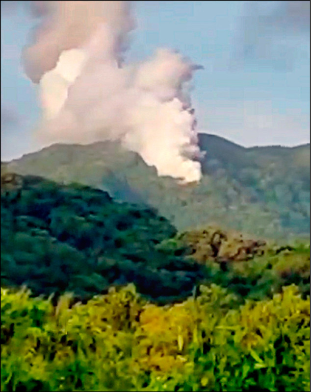九鵬基地火箭測試失控 險擊中村落