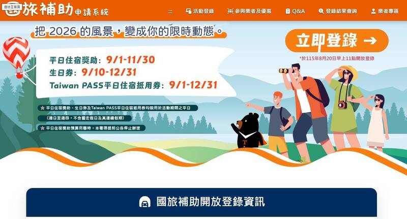 2026國旅補助申請攻略、使用規則 8大QA一次看懂