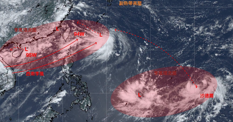西南季風強風軸攪局!粉專示警:未來4天中南部降雨偏多