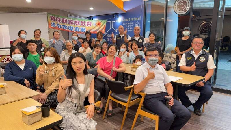 年底大選腳步近 移民署攜手澎湖地檢署向新住民宣導反賄選