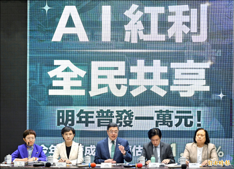 在野黨喊普發現金加碼到2萬 卓揆:排擠老農社福津貼 絕對不行