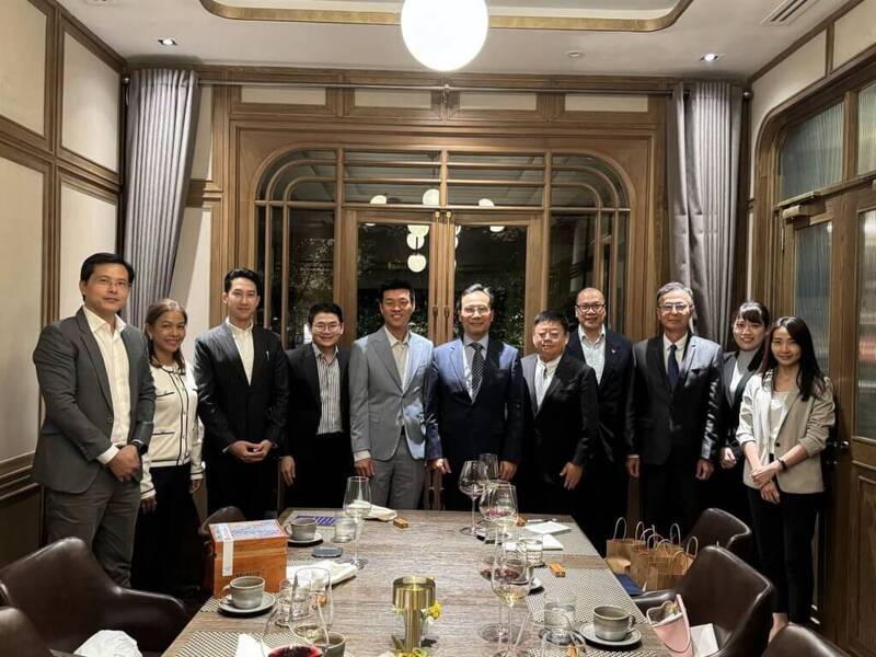 泰國人民黨魁與台灣駐泰代表會面 學者:罕見公開互動