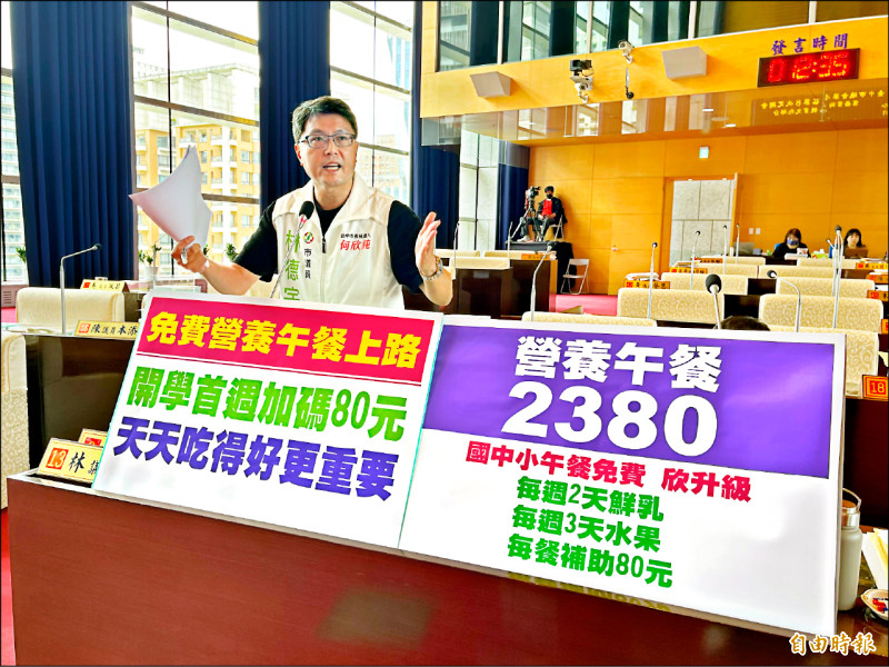 台中開學午餐加碼大雞腿 只加菜一週 台中開學午餐加碼大雞腿 只加菜一週