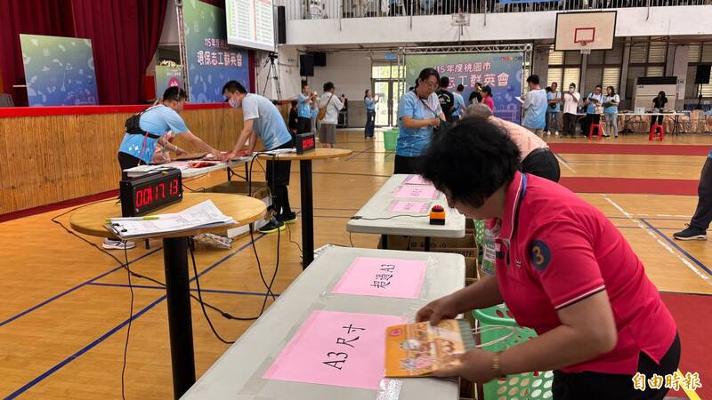 桃園環保志工群英會登場 800名志工熱血競技拚環保