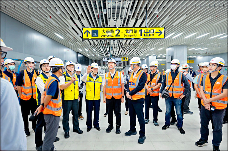 台南鐵路地下化9月履勘 預計年底前通車