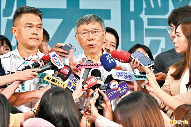 白營小雞怨蔣萬安輔選像「施捨」柯文哲：沈伯洋太弱 蔣沒壓力