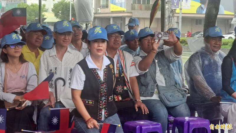 吳秀華雨中成立原住民後援會 提六大亮點打造共榮原鄉
