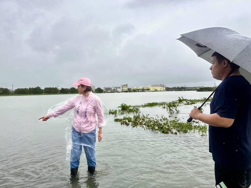 高雄大寮永芳里淹成汪洋 柯志恩:治水不能只停留在預算數字