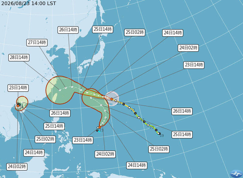 最快今晚變強颱!沙德爾「離台最近」時間曝 不排除發海陸警