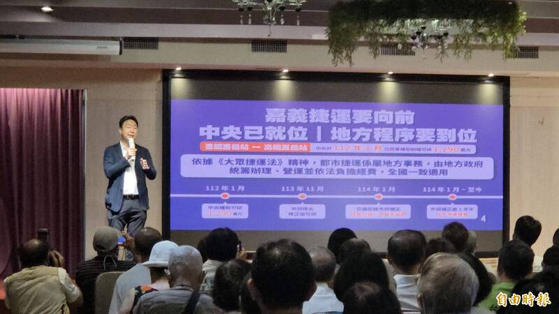 嘉義輕軌卡關20個月 陳世凱點名嘉市府未補正資料
