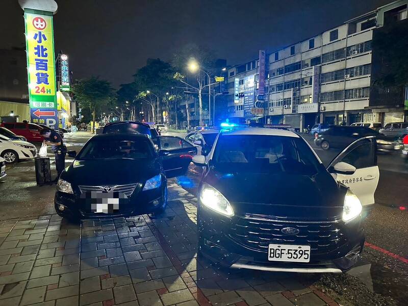 台中逃逸移工拒檢衝撞警車 下車狂奔被逮又是「毒駕」
