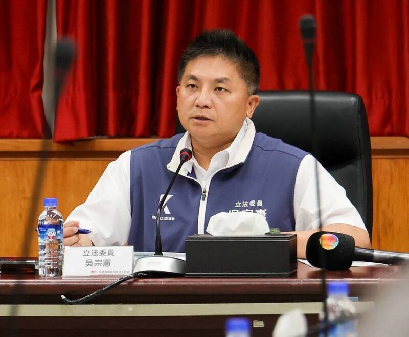 綠營批刪國務機要費犧牲弱勢 吳宗憲競辦:挾帶弱勢團體政治攻擊