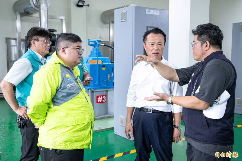 嘉縣短延時強降雨部分地區積淹水 翁章梁視察水利設備防汛
