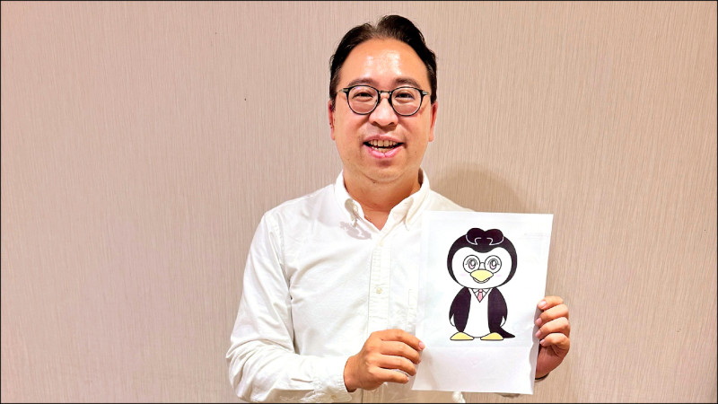 黃世杰偕募款大使「企鵝阿爸」 拚翻轉桃園