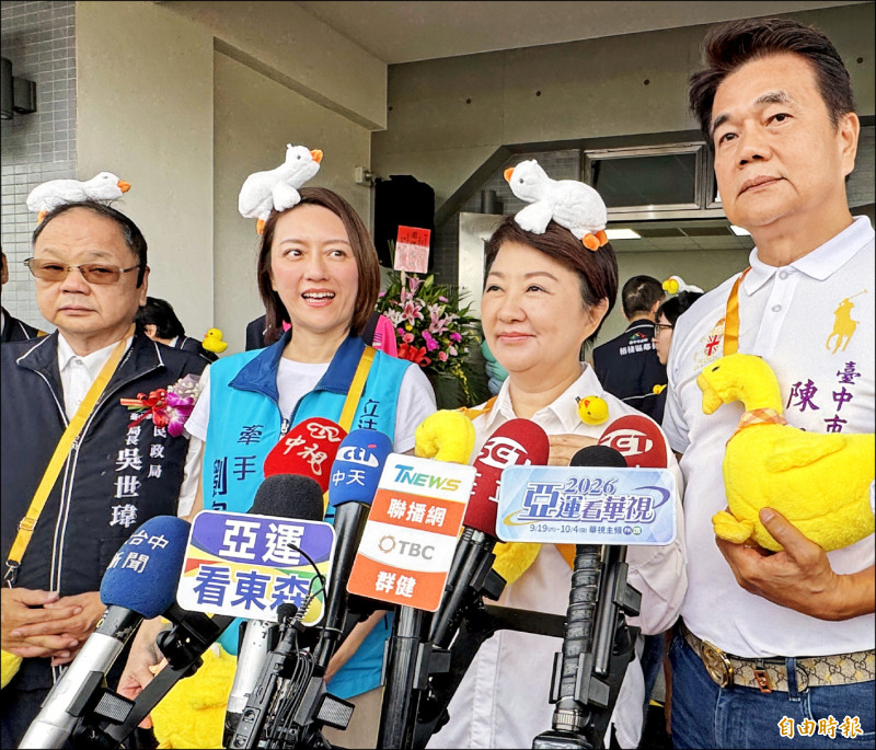 公務活動為江啟臣助選》綠批盧違反行政中立 最壞示範
