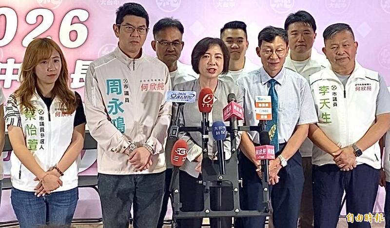 重砲抨擊盧秀燕公開輔選 何欣純：「只有台中市民才能決定誰是市長」