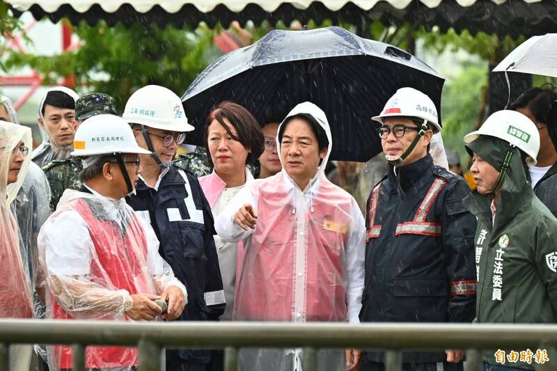 高雄連日豪雨淹水挨批 賴清德:治水經費數字失真「情何以堪」