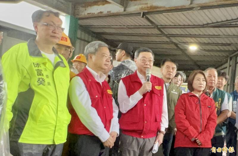 改善台一線屏縣麟洛段淹水 卓揆視察大湖排水工程支持系統性完成