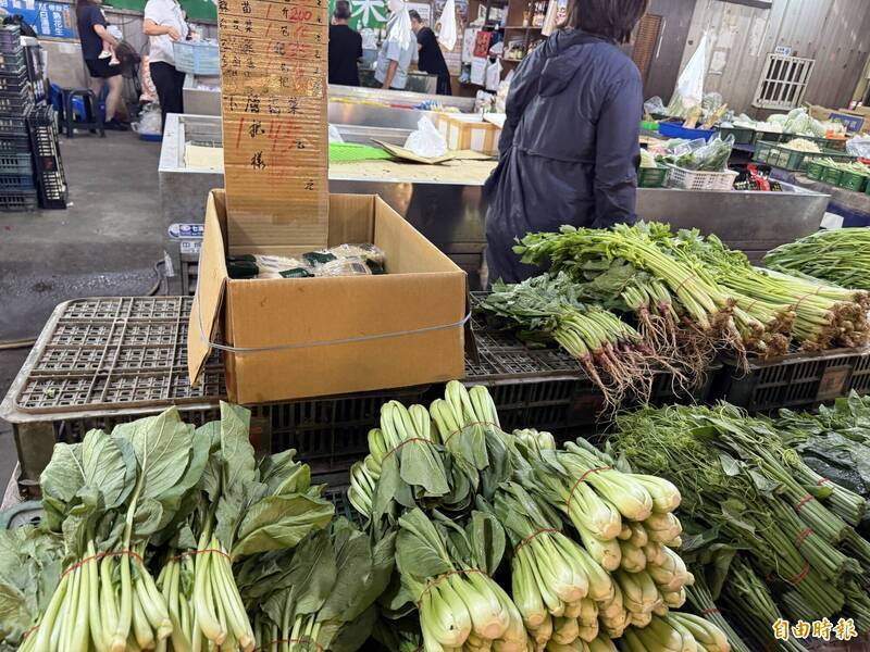 豪雨+颱風預期心理!北農菜價每公斤漲至46.2元 漲幅達13.97%