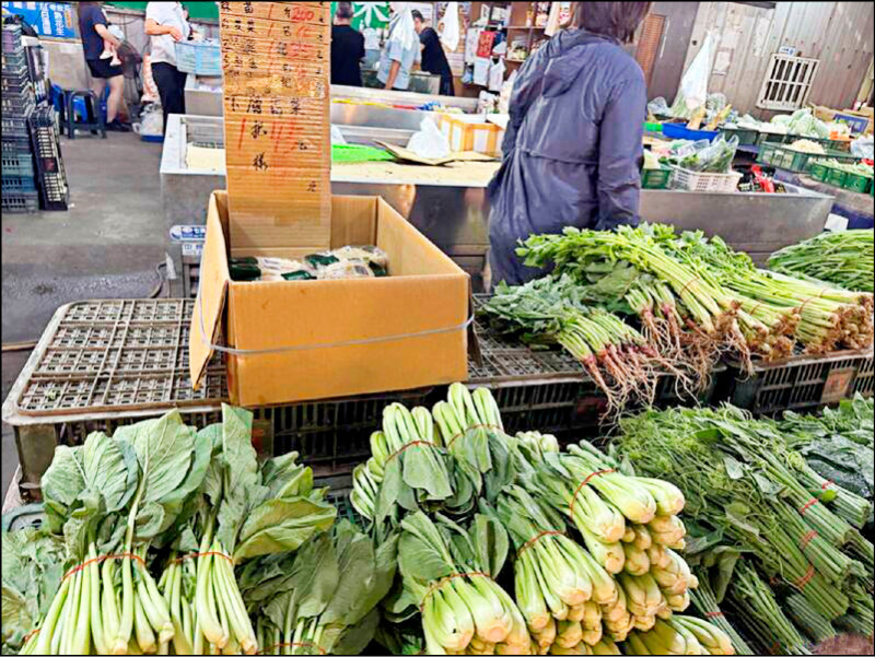 豪雨災損、颱風又要來 中元菜價漲