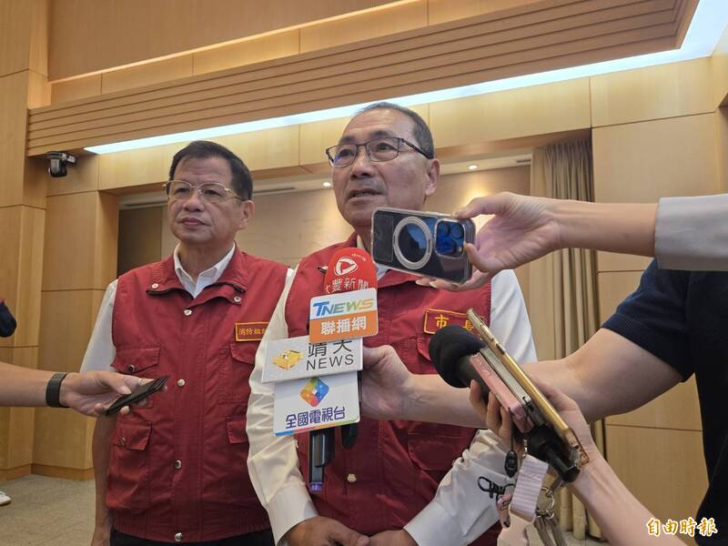 沙德爾路徑北修縮水、放假機率低 侯友宜:低窪區嚴防海水倒灌