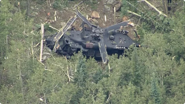 黑鷹墜落! 美軍特戰部隊例行演練 直升機不明原因墜毀