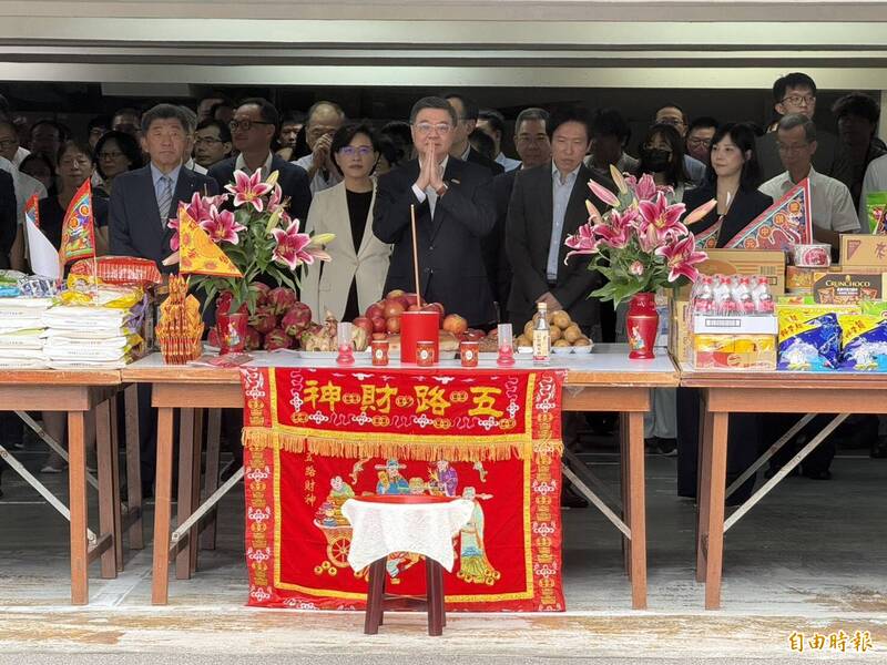 普渡心繫無人載具條例表決 卓榮泰:祈求上蒼幫忙