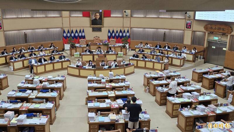 板殯經費說明持續僵持 新北議會再度開會約半小時就散會